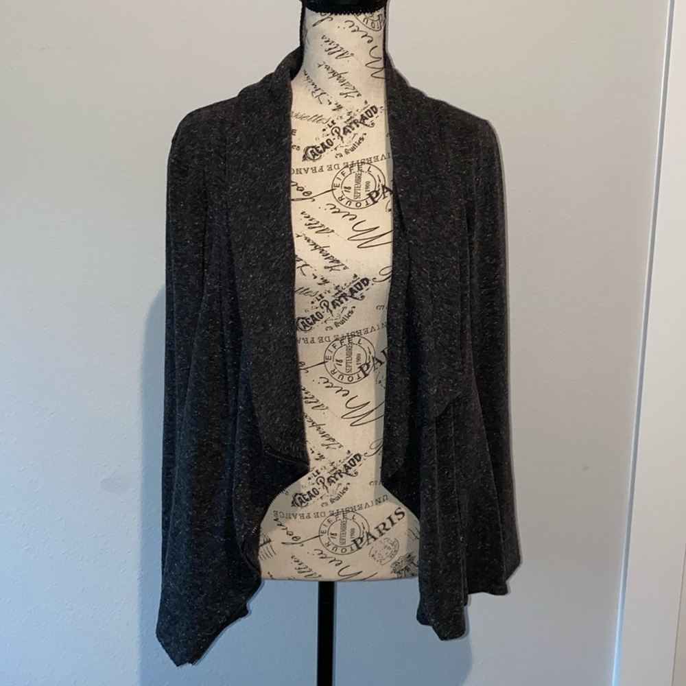 Grey waterfall jacket